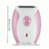 Display image of ladies' hair remover dimensions