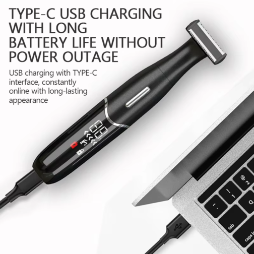 Display image of Type - C interface electric hair - remover during charging