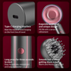 Scalp Massager Comb – EMS Vibration Hair Growth Brush | Waterproof & Rechargeable - Image 3
