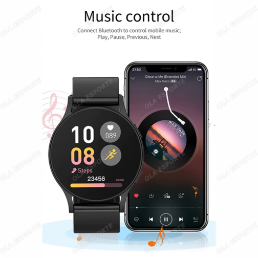 Samsung Galaxy Watch 7 Style Smartwatch 2024 – ECG, Heart Rate & Sleep Monitor, Bluetooth Call, Waterproof Fitness Watch - 图片 7