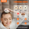 VEVOR Electric Scalp Massager – Rechargeable Waterproof Head Massager with Heat - Image 2