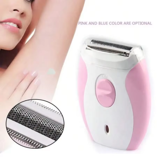 Display image of ladies' hair remover details and usage