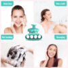 2 in 1 Silicone Scalp Massager & Body Scrubber Set | Exfoliating Shower Brush Combo - 图片 7