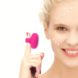Pocket Mini Ring Face and Eye Massager Portable USB Charging Waterproof Face Eyes Relieve Fatigue Facial Skin Care Tools