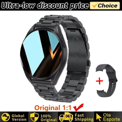 Samsung Galaxy Watch 7 Style Smartwatch 2024 – ECG, Heart Rate & Sleep Monitor, Bluetooth Call, Waterproof Fitness Watch - 图片 17