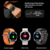 1.53'' HD Smartwatch with Bluetooth Call, Heart Rate & Sleep Monitor – Compatible with Android and iOS - Image 6