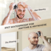 Display image of wet - and - dry - use waterproof shaver in use scenarios