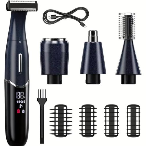 Display image of multi - functional electric hair - remover set