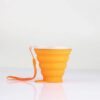 Collapsible Travel Cup 270ml – 100% Food Grade Silicone, Portable, Leakproof with Stainless Steel Rim and Lid – Ideal for Outdoor and Travel - Image 9
