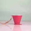 Collapsible Travel Cup 270ml – 100% Food Grade Silicone, Portable, Leakproof with Stainless Steel Rim and Lid – Ideal for Outdoor and Travel - Image 8