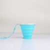 Collapsible Travel Cup 270ml – 100% Food Grade Silicone, Portable, Leakproof with Stainless Steel Rim and Lid – Ideal for Outdoor and Travel - Image 6