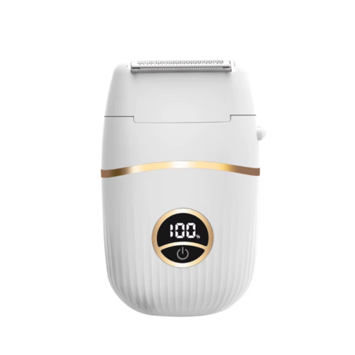 Display image of white exquisite - style shaver