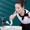 Dental Water Flosser – Portable Faucet Oral Irrigator for Teeth Cleaning and Braces Care - 图片 2