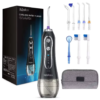 Wholesale Mini Electric Water Flosser – H2Ofloss HF-6 with 300ML Tank, USB Rechargeable, Cordless Dental Irrigator