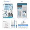 V300 Water Flosser – 10-Level Adjustable Oral Irrigator with 800ml Tank & 5 Tips