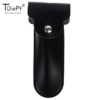 Display image of brand portable shaving kit leather holder