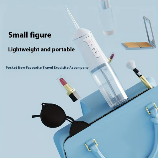 Xiaomi Electric Water Flosser – Handheld Tooth Cleaner with 5 Modes & 4 Nozzles | Portable Rechargeable Oral Irrigator for Home & Travel - 图片 4