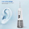 Dental Oral Irrigator – Portable Rechargeable Water Flosser with HD Screen, 9 Modes, 300ML Tank, IPX7 Waterproof - 图片 4