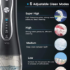 Wholesale Mini Electric Water Flosser – H2Ofloss HF-6 with 300ML Tank, USB Rechargeable, Cordless Dental Irrigator - Image 7
