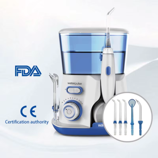 V300 Water Flosser – 10 Pressure Levels & 5 Nozzles | 800ml Oral Irrigator for Deep Gum Cleaning - 图片 2