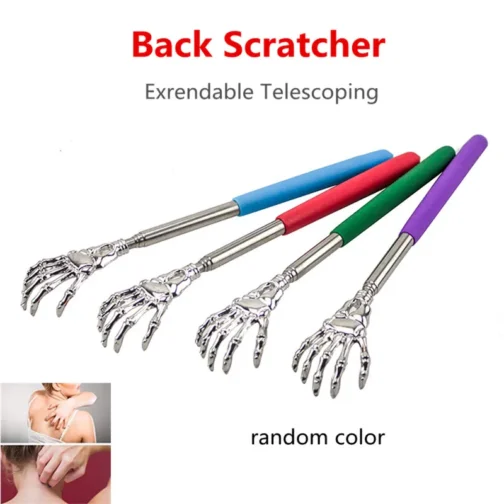 Main image of retractable back scratcher product display